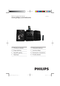 Instrukcja Philips DCM378 Zestaw stereo