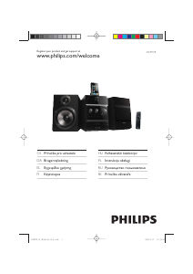 Návod Philips DCM378 Stereo súprava