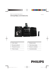 Manual de uso Philips DCM378 Set de estéreo