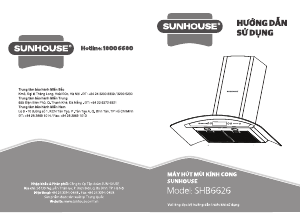 Hướng dẫn sử dụng Sunhouse SHB6626 Mũ đầu bếp