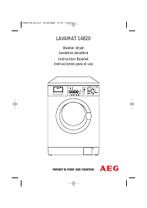 Manual AEG L14820 Washer-Dryer