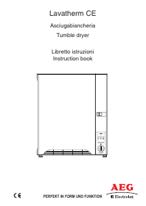 Manuale AEG-Electrolux LTHCE Asciugatrice