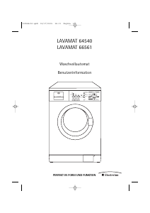 Bedienungsanleitung AEG-Electrolux L66561 Waschmaschine