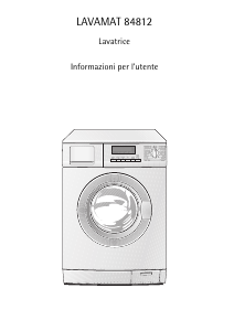 Manuale AEG-Electrolux L84812 Lavatrice