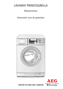 Handleiding AEG-Electrolux LPRINCESS Wasmachine