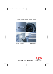 Manuale AEG-Electrolux LB3452 Lavatrice