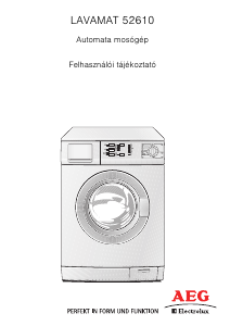 Használati útmutató AEG-Electrolux L52610 Mosógép