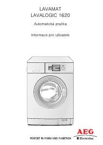 Manuál AEG-Electrolux LL1620 Pračka