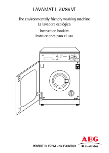 Manual de uso AEG-Electrolux L70786VT Lavadora