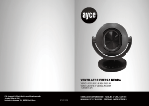 Manuale AYCE SKJ-CR011 Ventilatore