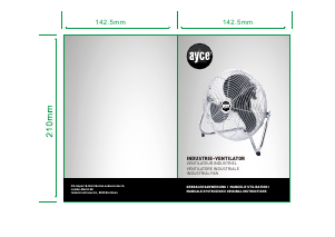 Handleiding AYCE FE-30 Ventilator