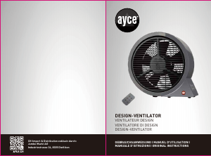 Mode d’emploi AYCE KIUTOO Ventilateur