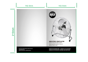 Bedienungsanleitung AYCE FE-40 Ventilator