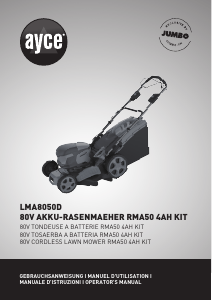 Manual AYCE LMA8050D Lawn Mower
