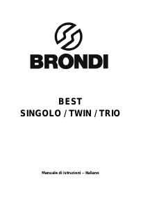 Manuale Brondi Best Trio Telefono senza fili