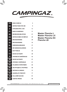 Bruksanvisning Campingaz Master Plancha LX Grill