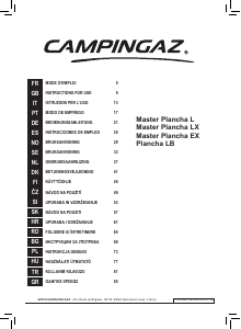 Εγχειρίδιο Campingaz Master Plancha EX Ψησταριά