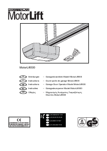 Manual Chamberlain MotorLift500 Garage Door Opener