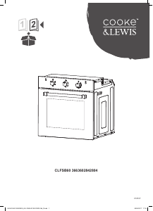 Instrukcja Cooke & Lewis CLFSB60 Piekarnik