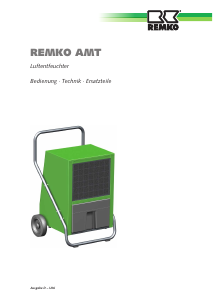 Bedienungsanleitung Remko AMT 40-E Luftentfeuchter
