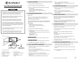 Manual Barska AX11224 Safe