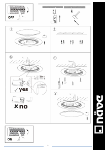 Manuale Näve Turin Lampada