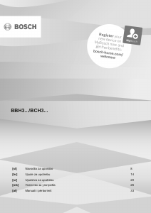 Priročnik Bosch BBH3ALL23 Sesalnik
