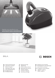 Посібник Bosch BGL42530 Пилосос