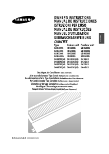 Manual de uso Samsung ADH2400E Aire acondicionado