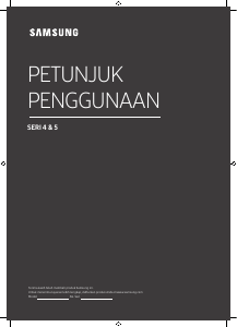 Panduan Samsung UA32N4001AK Televisi LED