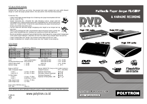 Panduan Polytron DVD2139J Pemutar DVD