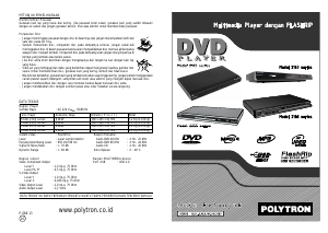 Panduan Polytron DVD2168J Pemutar DVD