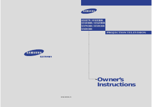 Manual Samsung ST-54T8HR Television