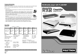 Panduan Polytron DVD2185RC Pemutar DVD