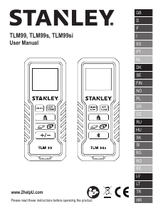 Vadovas Stanley TLM99 Lazerinis atstumo matuoklis