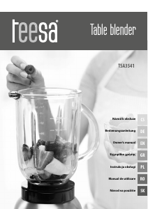 Handleiding Teesa TSA3541 Blender