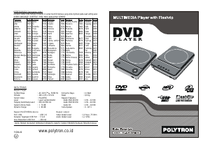 Panduan Polytron DVD3100 Pemutar DVD
