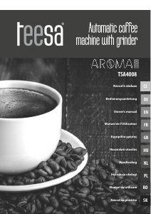 Manual Teesa TSA4008 Coffee Machine