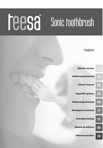 Instrukcja Teesa TSA8010 Szczoteczka elektryczna