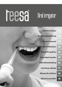 Manuál Teesa TSA8001 Držák na dentální nit