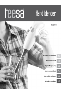 Manual Teesa TSA3506 Hand Blender