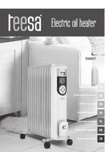 Manual Teesa TSA8037 Heater