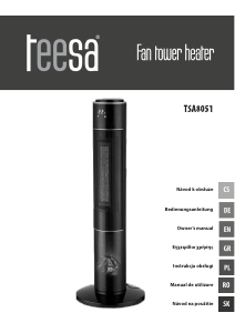 Manual Teesa TSA8051 Heater