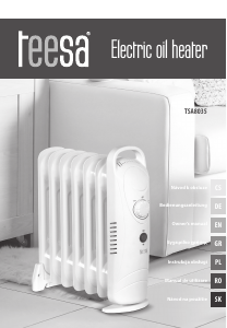 Manual Teesa TSA8035 Heater