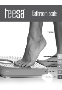 Manual Teesa TSA0802 Scale