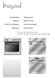 Handleiding Pelgrim OKW373RVS Oven