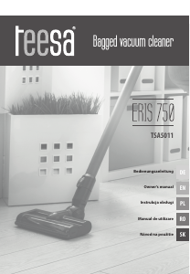 Manual Teesa TSA5011 Vacuum Cleaner