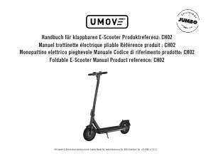 Handleiding Umove CH02 Elektrische step