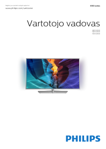 Vadovas Philips 40PFH6510 LED televizorius