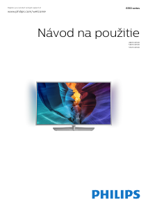 Návod Philips 40PFH6510 LED televízor